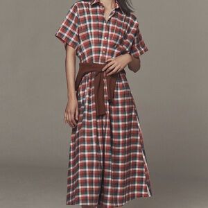 Anthropologie the Tobie shirt dress by Exquise NWT